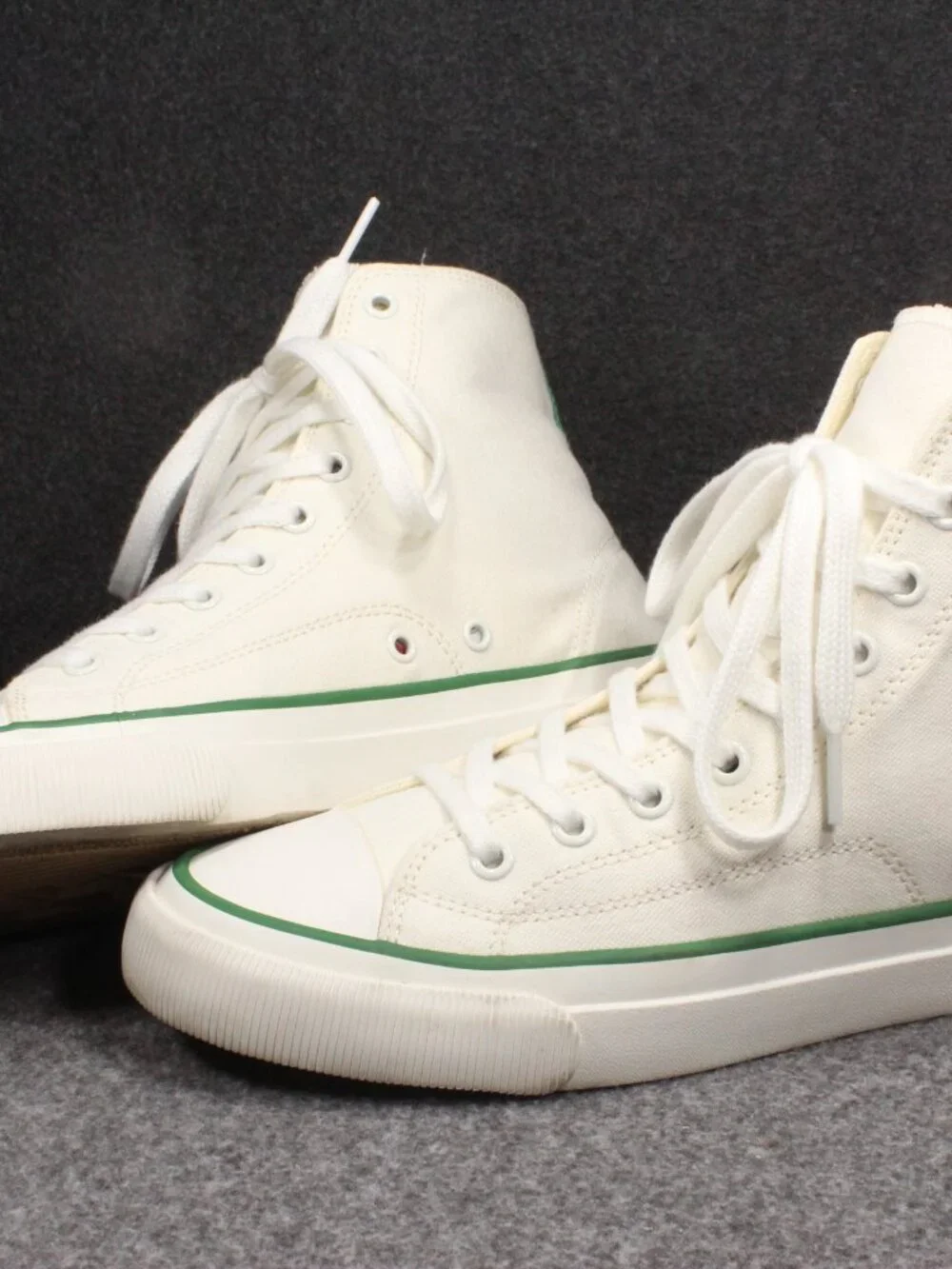 PF Flyers Bob Cousy All American Hi Top Sneaker White Mens Size 8 Womens 9.5